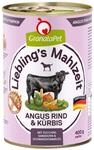 GranataPet Liebling's Mahlzeit Angus Rind und K&uuml;rbis 6x400g