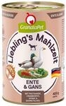 GranataPet Liebling's Mahlzeit Ente und Gans 6x400g