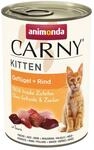 animonda Carny Kitten Gef&uuml;gel + Rind 12x400g