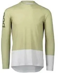 POC MTB Pure LS Jersey L - Prehnite Green/Hydrogen White