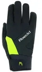 Roeckl Handschuhe Reichenthal 2 7.5 - black/fluo yellow