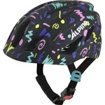 Alpina Pico Kinder 50-55 - black-confetti gloss