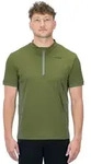 Cube 22 TOUR Core Trikot Half Zip kurzarm M - green