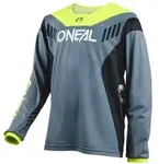 O'Neal Element Fr Jersey Hybrid M - gray/neon yellow