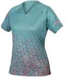 Endura SingleTrack Print T-Shirt Damen S - rannoch pink