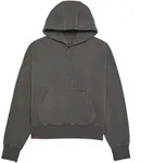 Fox W Wordmark Oversized Fleece Po XS - Pewter