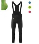 Gonso Herren Radhose-Thermo-bib XL - black / bright green
