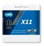 KMC Kette X11 EPT 11-fach 118 Gli. 1/2"x11/128" - schwarz
