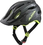 Alpina Carapax Junior 51-56 - black-neon-yellow matt