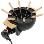 Tristar FO-1108 Bambus-Fondue 1,5l, 8 Pers.