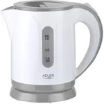 Adler AD 1371g Wasserkocher grau/wei&szlig; 0,8L