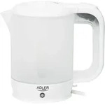Adler AD 1381 Reise-Wasserkocher 0,5L wei&szlig; 750-900 W