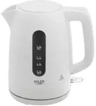 Adler AD 1380w Wasserkocher 1,0L wei&szlig;, 2200W