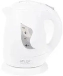 Adler AD 08 w Wasserkocher wei&szlig; 1,0 L 850 Watt