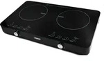 Princess 303011 Doppel-Induktionskochplatte 60&deg;C-240&deg;C schwarz Timer 3100W