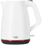 Adler AD 1277 Wasserkocher 1,7 L wei&szlig;