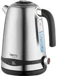 Camry CR 1291 Wasserkocher Edelstahl 1,7 L mit Temperatureinstellung