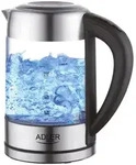 Adler AD 1247 Glas-Wasserkocher 1,7 L mit Temperatureinstellung