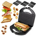 Camry CR 3215 Toaster Edelstahl mit Br&ouml;tschenaufsatz LED Funktion