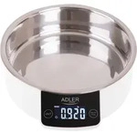 Adler AD 3166 K&uuml;chenwaage mit 900 ml Edelstahl-Beh&auml;lter bis 5 kg