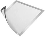 DURABLE DURAFRAME Magnetic DIN A4 Inforahmen Magnetisch Silber Hartfolie 486923 24,5