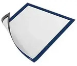 DURABLE DURAFRAME Magnetic DIN A4 Inforahmen Magnetisch Blau Hartfolie 486907 24,5