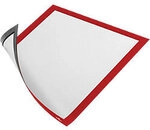 DURABLE DURAFRAME Magnetic DIN A4 Inforahmen Magnetisch Rot Hartfolie 486903 24,5 (B)