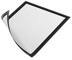 DURABLE DURAFRAME Magnetic DIN A4 Inforahmen Magnetisch Schwarz Hartfolie 486901 24,5