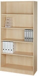 Hammerbacher Melaminharzbeschichtete Spanplatte Regal 4 Fachb&ouml;den 1.000 x 400 x
