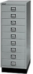 Bisley Schubladenschrank 9 Silber 349 x 432 x 940 mm 6476058