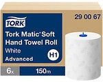 Tork Matic Advanced Papierhandt&uuml;cher H1 Gerollt Wei&szlig; 2-lagig 0.588 m 290067 6