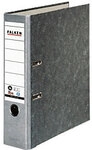 Falken Ordner Breit DIN A4 80 mm Grau 2 Ringe 10311975 Pappkarton Wolkenmarmor