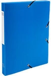Exacompta OpaK Archivbox 59682E DIN A4 PP (Polypropylen) 25 (B) x 33 (H) cm Blau 2,5