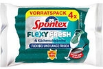 Spontex Flexy Fresh Schwamm 19 x 5 x 11,5 cm Gr&uuml;n 4 St&uuml;ck 1265275