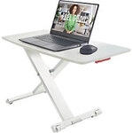 Leitz Ergo Cosy Ergonomischer H&ouml;henverstellbarer Sitz-/Steh-Schreibtischaufsatz 6533