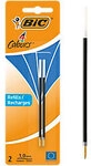BIC Kugelschreibermine 4 Colours 0,4 mm Blau 2 St&uuml;ck 2784414