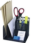 Wedo Schreibtisch-Organizer Mesh 65501, schwarz, 4 F&auml;cher, 158x145x135mm 6661467