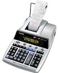 Canon MP1411 Druckender Tischrechner mit Rolle 14 -stelliges Display Silber SP-812
