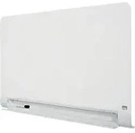 Nobo Impression Pro Glastafel Magnetisch Einseitig 100 (B) x 56 (H) cm Brillantwei&szlig;