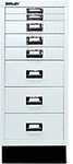 Bisley Schubladenschrank 8 Sch&uuml;be Lichtgrau 279 x 380 x 670 mm 1016201