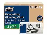 Tork W4 Premium Reinigungstuch Weiß 35,5 x 61,5 cm 530180 4 Stück à 70 Blatt
