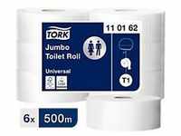 Tork Universal Toilettenpapier Jumbo T1 1-lagig 110162 6 Rollen à 2500 Blatt