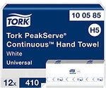 Tork Peakserve Universal Papierhandt&uuml;cher H5 Wei&szlig; 1-lagig 100585 12 St&uuml;ck &agrave; 410