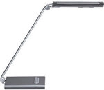 Maul MAULpure Schreibtischlampe LED (dimmbar) Silber Steckdose 130 x 265 x 465 mm