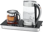 ProfiCook Wasserkocher 1.8 L Silber, Schwarz 2200 W PC-TKS 1056 1118217