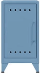 Bisley Fern Mini Schlie&szlig;fach Metall 1 Fachboden 380 x 400 x 725 mm Blau 1200286
