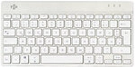 R-Go Tools Tastatur Verkabelt & Kabellos QWERTZ (DE) Bluetooth Wei&szlig; RGOCODEWLWH