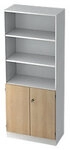 Hammerbacher Schrank Melamin 4 Fachb&ouml;den abschlie&szlig;bar 800 x 420 x 2.004 mm...