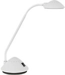 Maul MAULarc Schreibtischlampe Wei&szlig; Steckdose 135 x 290 x 380 mm 1191189