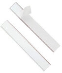 DURABLE Etiketten 8052-802019 Zum Ankleben Transparent 200 x 20 mm 10 St&uuml;ck